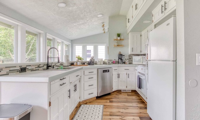 Monmouth Casa | Home w/Garden Play structure, Hot Tub, Fireplace, Monmouth Family Retreat