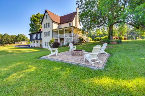 Oconee County Casa | Home with Fire Pit on 27 Acres in Walhalla!