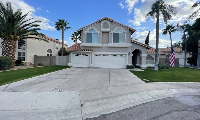 Val Vista Lakes Casa | Home with Pool in Val Vista Lakes, Also a Hot Tub , Near Phx Airport