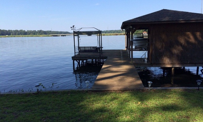 Milledgeville Cabaña | INICIO CON MUELLE PRIVADO.