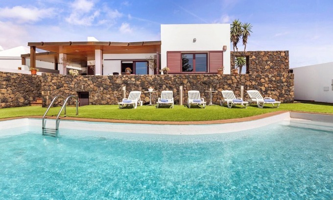 Playa del Cable Villa | Home2Book Luxury Villa Playa Honda, Private Pool
