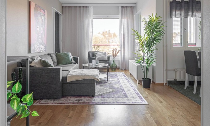 Kuopio Apartamento | Homelike 1BR Apt. with Sauna & Parking