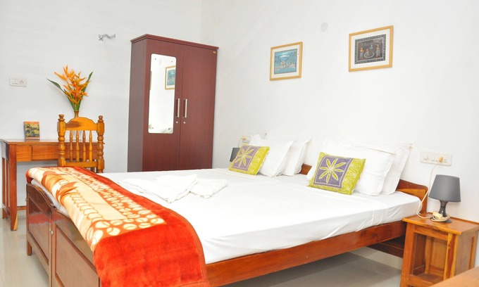 Kovalam Apartamento | Ambiente acogedor d apartamento completamente amueblado con personal amable