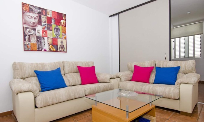 Lomo Quiebre Apartamento | Homerez - 200 m away from the beach! Appartement for 4 ppl. at Puerto de Mogán