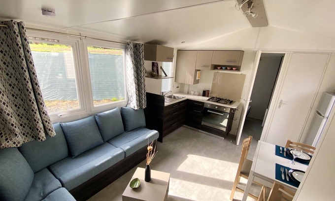 Litteau Casa | Homerez - Bungaló para 6 pers. con piscina compartida y terraza en Litteau