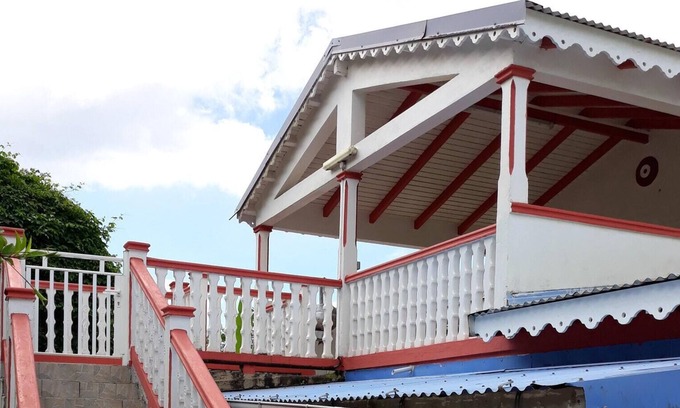 Marigot Casa | Homerez - Casa a 1 km de la playa para 5 pers. con terraza en Vieux-Habitants