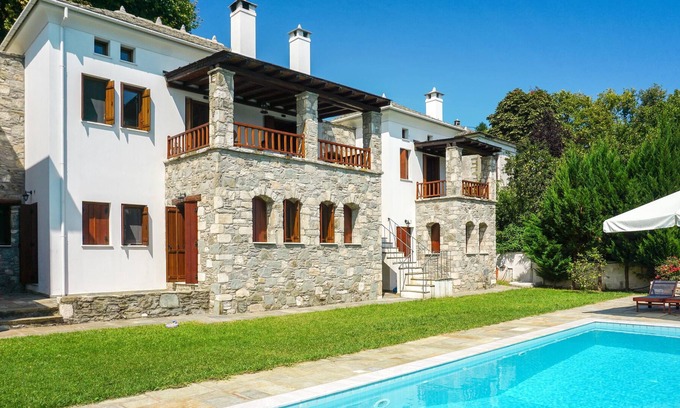 Tsagarada Villa | Homerez - Villa a 7 km de la playa para 10 pers. con piscina en Tsagkarada