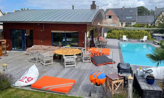 Landunvez Villa | Homerez - Grande villa para 9 pers. con piscina en Landunvez