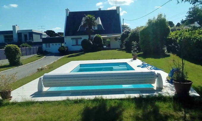 Concarneau Villa | Homerez - Villa elegante en Concarneau con piscina privada