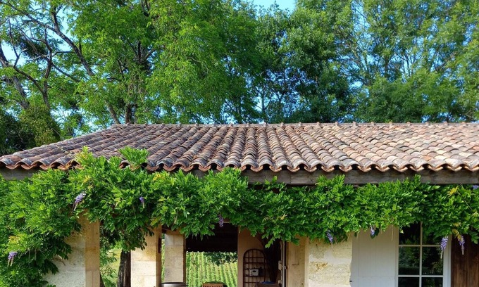 Gauriac Casa | Homerez - Casa para 4 pers. con jacuzzi y jardín en Saint-Ciers-de-Canesse