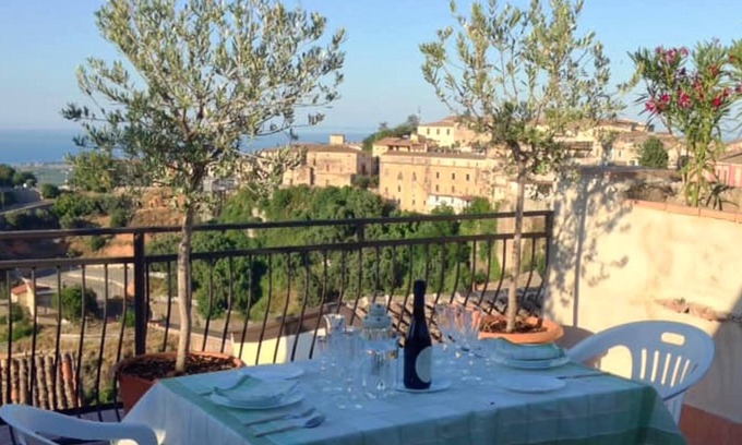 Rossano Casa | Homerez - Casa a 3 km de la playa para 4 pers. con vistas al mar en Rossano