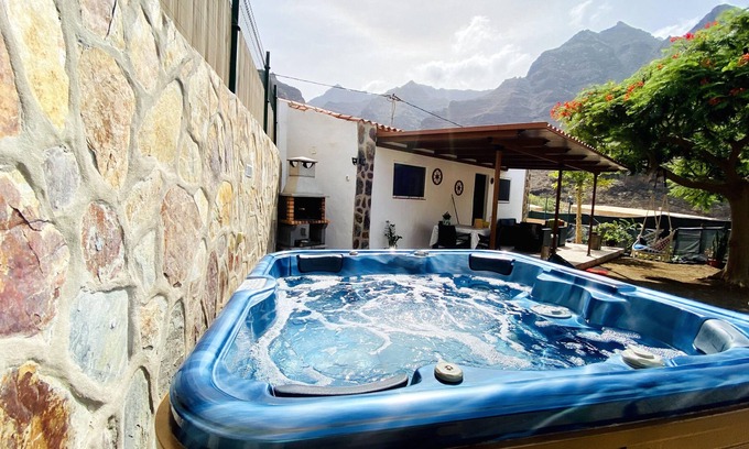La Aldea de San Nicolas Casa | Homerez - Casa a 4 km de la playa para 4 pers. con vistas al mar en Tasartico