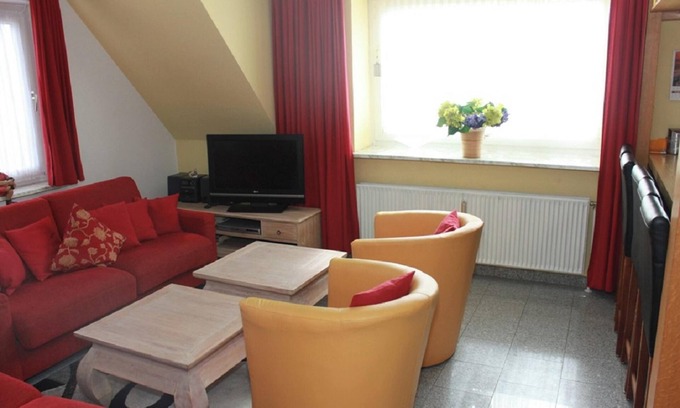 Tinnum Apartamento | Homerez - Apartamento Moderno Westerland 50m², Jardín