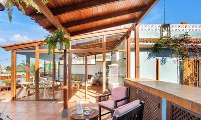 Cruz Santa Villa | Homerez - Villa a 3 km de la playa para 5 pers. con jardín en Los Realejos