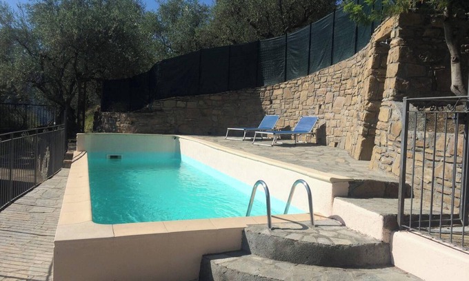 Breil-sur-Roya Villa | Homerez - Villa espaciosa en Breil-sur-Roya, piscina