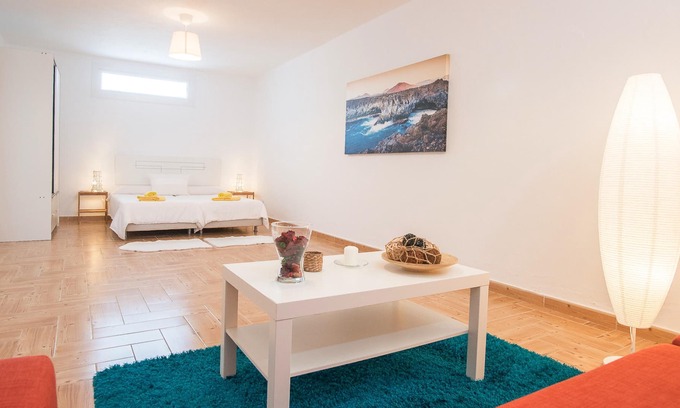 La Santa Apartamento | Homerez - Studio 13 km away from the beach for 2 ppl. at La Santa, Lanzarote