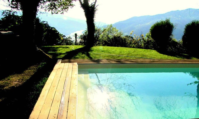 Ventosa Villa | Homerez - Villa para 8 pers. con piscina, jardín, terraza y balcón en Ventosa