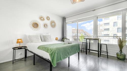 Ambilly Apartamento | Homey Garden - Parking Gratuit, Balcon, Proche Tram, Netflix