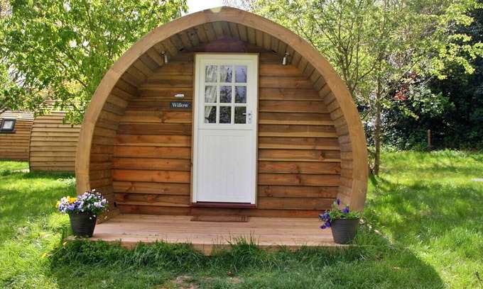 Woolhope Chalet De Esquí | Honeysuckle Glamping Pod