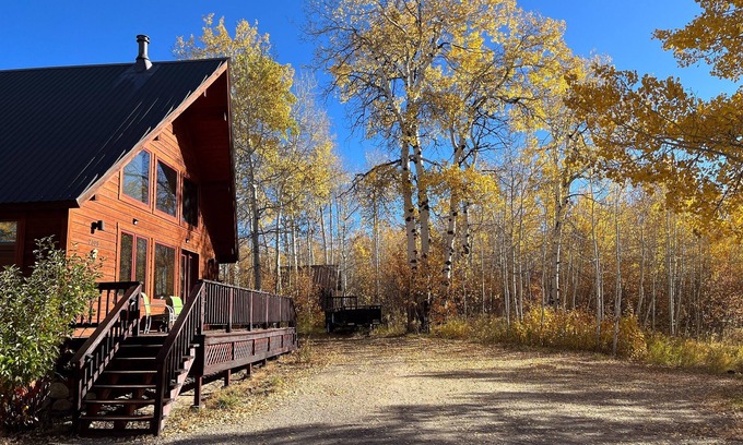 Clawson Cabina | Herradura Cabin - Rancho Vista En Aspen Árboles
