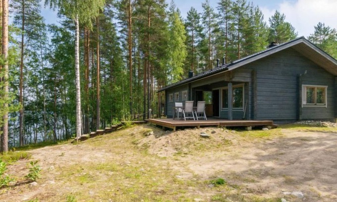 Enonkoski Casa | Hot pool cottage ainu by Interhome