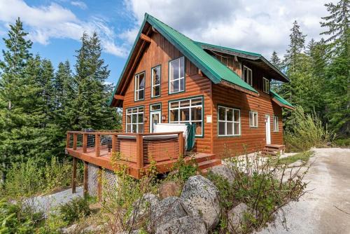 Leavenworth Chalet De Esquí | Hot Tub Cool Views: Roaring Creek Cabin