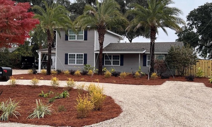 Whitemarsh Island Cabaña | Hot Tub, Fire Pit, Savannah, Tybee