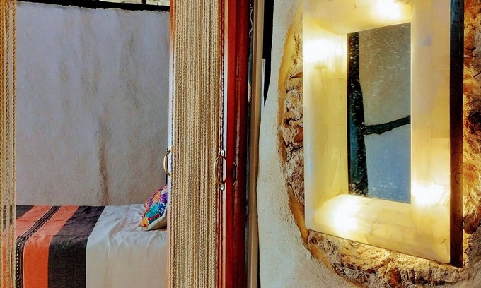 Izamal Hotel | Hotel y Museo Aldea Maya Toktli Orígenes - Suite 3 Culturas: Alberca + Starlink