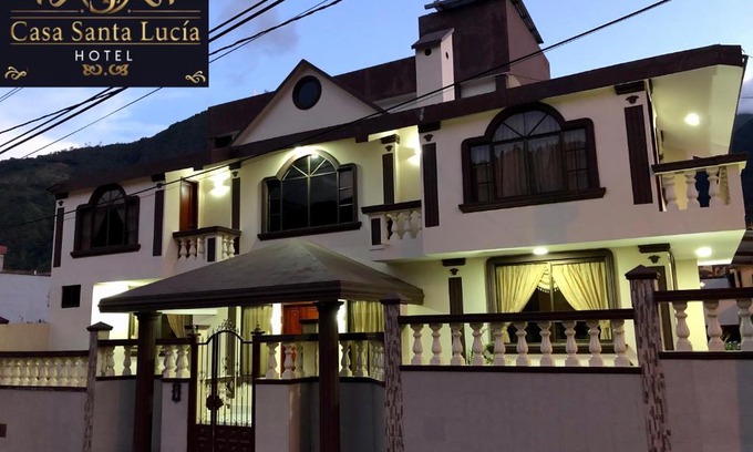Baños de Agua Santa Casa | Hotel Casa Santa Lucía