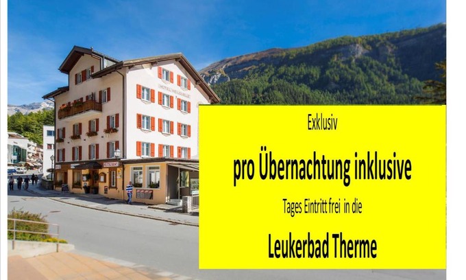 Leukerbad Hotel | Hotel Heilquelle-Leukerbad-Therme