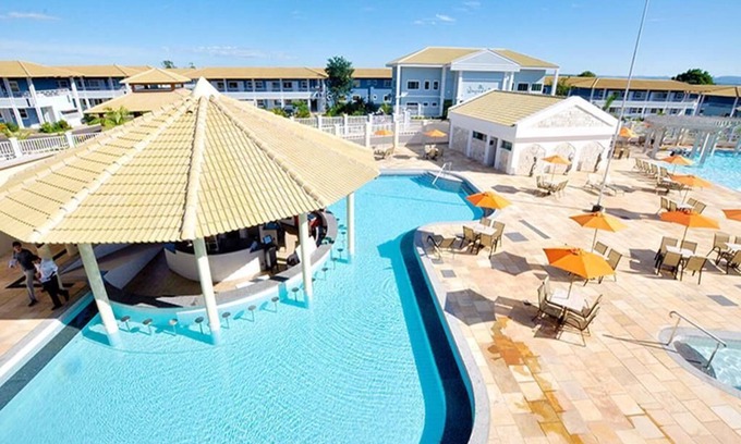 Centro Apartamento | COMPLETE APARTMENT FOR 5 PEOPLE AT THE LACQUA DIROMA HOTEL IN CALDAS NOVAS-GO