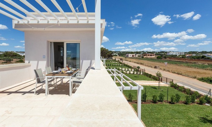 Torre Pali Apartamento | Hotel Perla Saracena - Suite Attico Jacuzzi