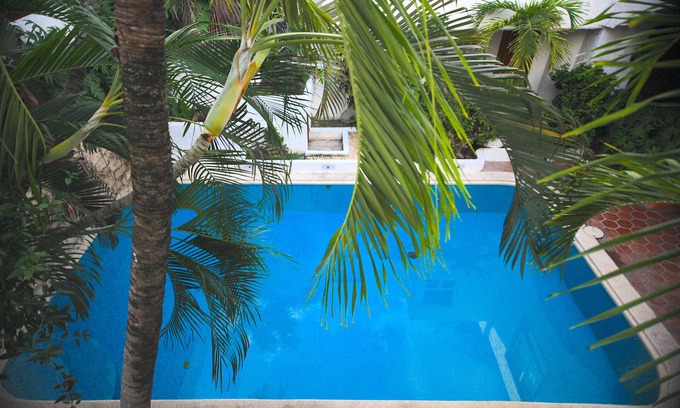 Área de la avenida Tulum Hotel | Hotel Plaza Carrillo's