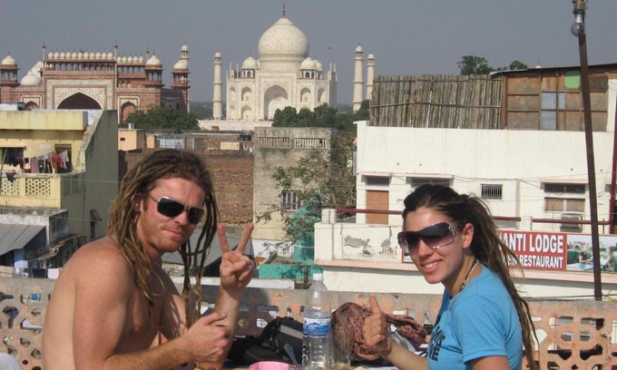 Taj Ganj Hotel | Hotel Sai Palace Walking Distance From Taj Mahal-View of Taj Mahal
