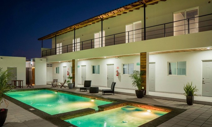Primera Sección Casa | Downtown San Felipe Hotel Marea Baja #12