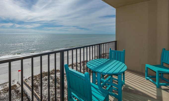 Gulf Shores Condominio | ¡SUITE DEL HOTEL en la PLAYA en Gulf Shores! ¡COCINA, SALA!