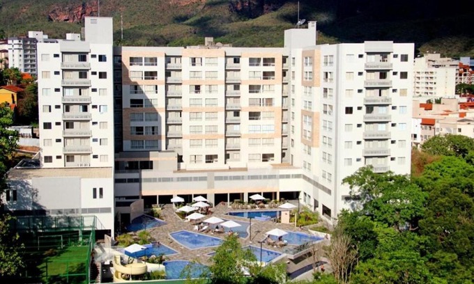 Rio Quente Apartamento | HOTELParque Veredas flat 327 VISTA PARA PISCINA ASCESSO AO RIO AO LADO DO HOT PARK FABULOSO