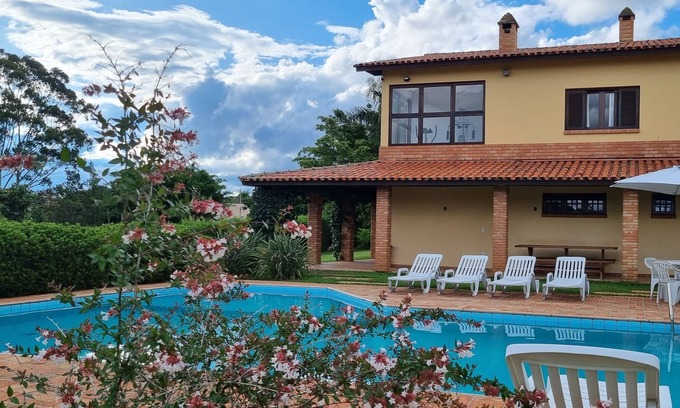 Chacaras Primavera Cabaña | House for families in Closed Condominium Alto Padrão - 5.7 km from Itú