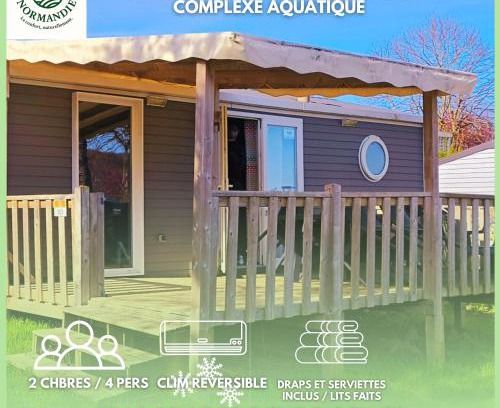 Houlgate Complejo | Houlgate-153- Mobilhome cosy 4 personnes Camping 5 étoiles