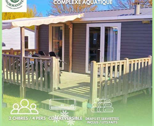 Houlgate Otro | Houlgate-154- Mobilhome cosy 4 personnes Camping 5 étoiles