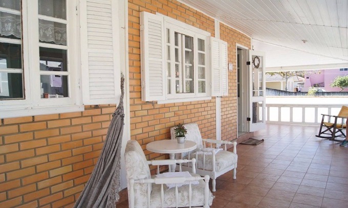 Ponta do Papagaio Casa | Casa a 220 metros de la playa, super ventilada y tranquila, con barbacoa