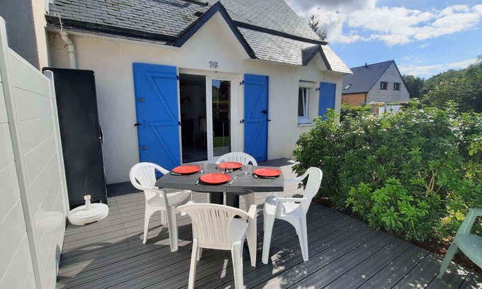 Kerherou Casa | Casa 4 personas Residencia con piscina y tenis MOELAN SUR MER