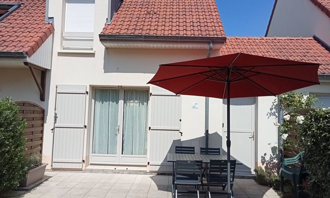 Le Crotoy Casa | Casa 4 personas Somme Crotoy con jardín y aparcamiento