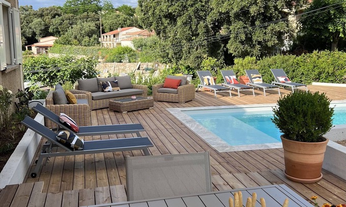 Sartene Casa | AIR-CONDITIONED HOUSE GARDEN BARBECUE TERRACE SOUTH CORSICA SARTENE