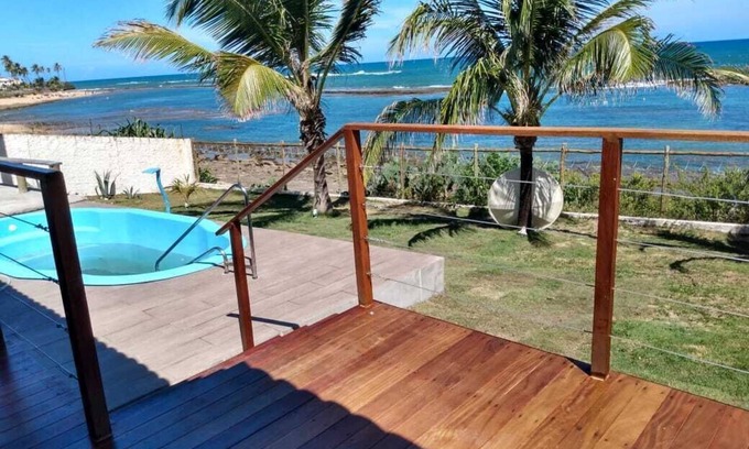 Arembepe Casa | Casa 6 Habitaciones Pé na Areia FIN DE SEMANA 2. 800 REAIS.