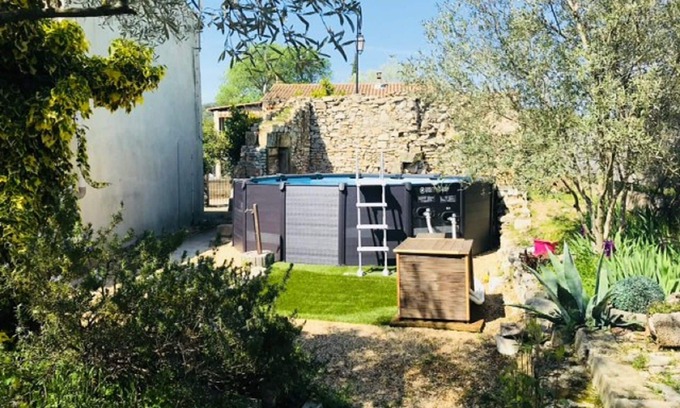 Saint-Clement Casa | Casa a 7 minutos de Sommières con piscina tranquila