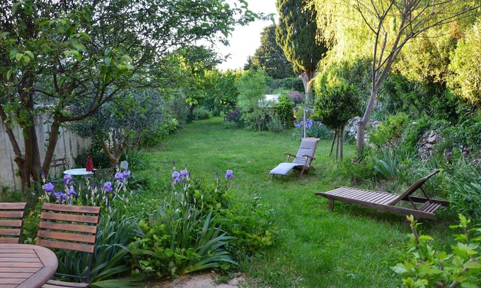 Fontvieille Cabaña | Casa 70 m2 en Fontvieille Provenza con jardín para 6 personas