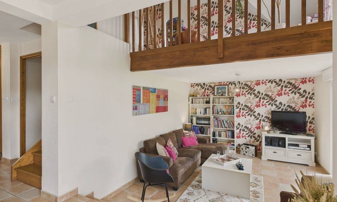 Fouesnant Chalet De Esquí | Casa 8 personas con gran jardín - Beg Meil