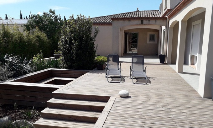 Cuxac-dʼAude Casa | House between sea and garrigue