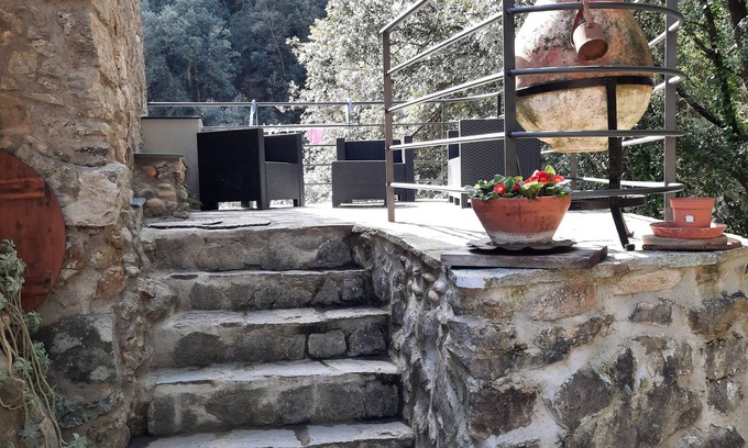 Airole Casa | House by the River, fantastic rustic in nature